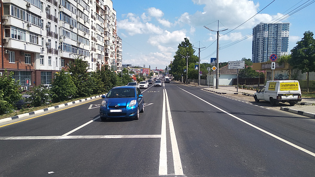 В Новороссийске благодаря нацпроекту удалось увеличить протяженность дорожной сети